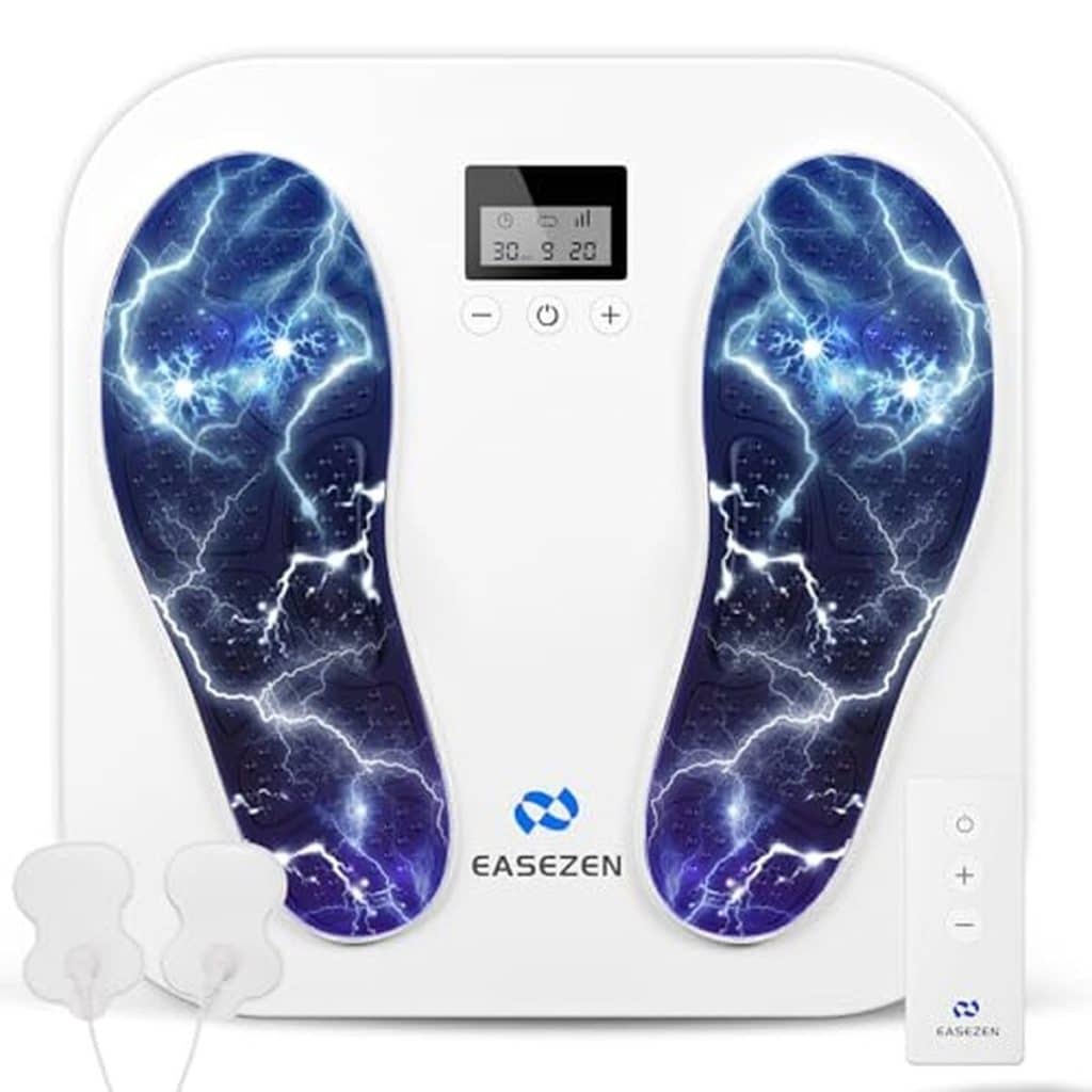 Test du stimulateur TENS EMS : appareil de massage des pieds efficace pour neuropathie