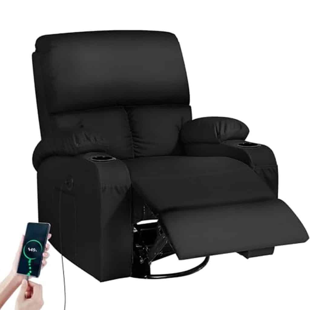 Test : fauteuil de massage Moonlight Manor pivotant avec vibration