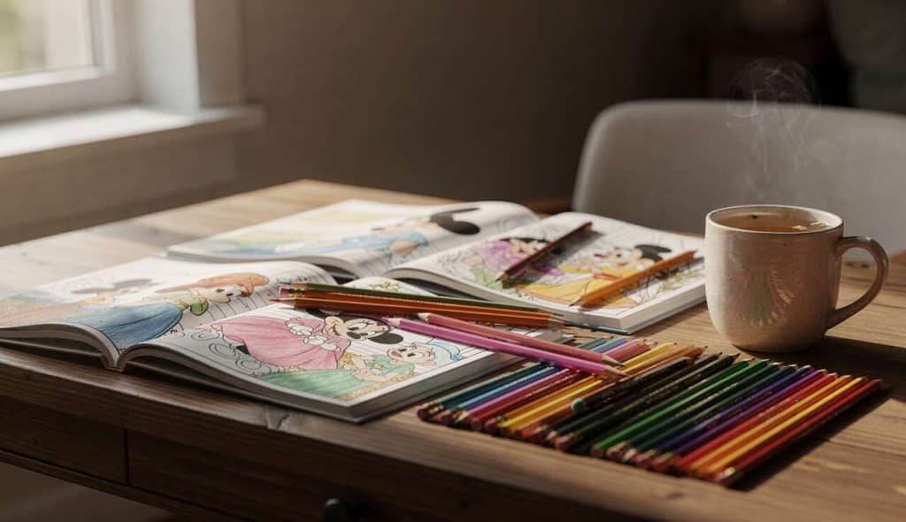 Art-thérapie Disney : découvrez les Coloriages apaisants