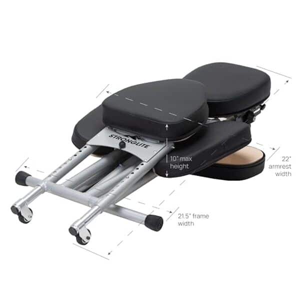 Découvrez notre test complet du Stronglite Ergo Pro II, un fauteuil de massage portable qui allie résistance et légèreté pour un confort inégalé.