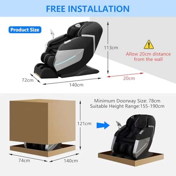 Découvrez notre test du fauteuil de massage Relaxora Zero Gravity : plongez dans une expérience de relaxation ultime avec ses fonctionnalités innovantes et son confort inégalé.