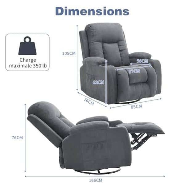 Découvrez notre analyse complète du fauteuil relax électrique LEADZM : fonctionnalités de massage, inclinaison manuelle et bien-être au rendez-vous.