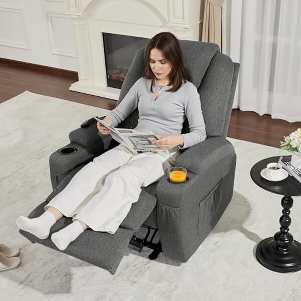 Explorez le confort électrique du fauteuil MCombo 7061 avec son massage vibratoire relaxant. Idéal pour un moment de détente chez vous.