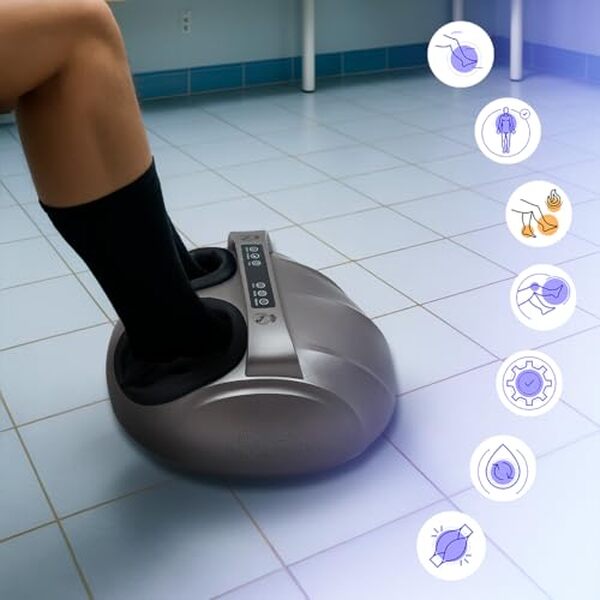 Découvrez notre test approfondi du masseur électrique RM Comfort associé au Real Madrid : le remède idéal pour revitaliser vos pieds fatigués et améliorer votre bien-être au quotidien.