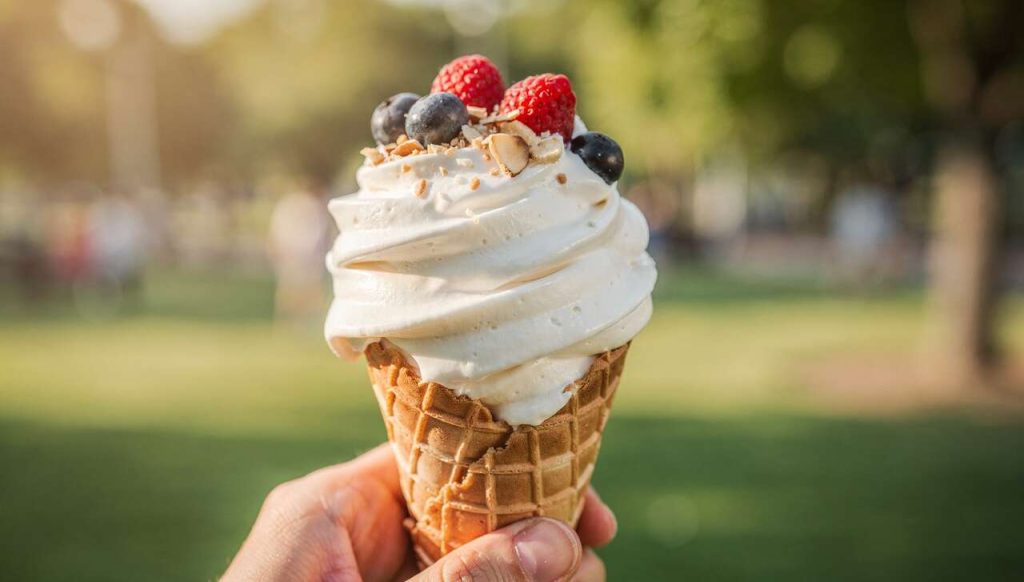 Glaces au lait de soja : une alternative saine et savoureuse