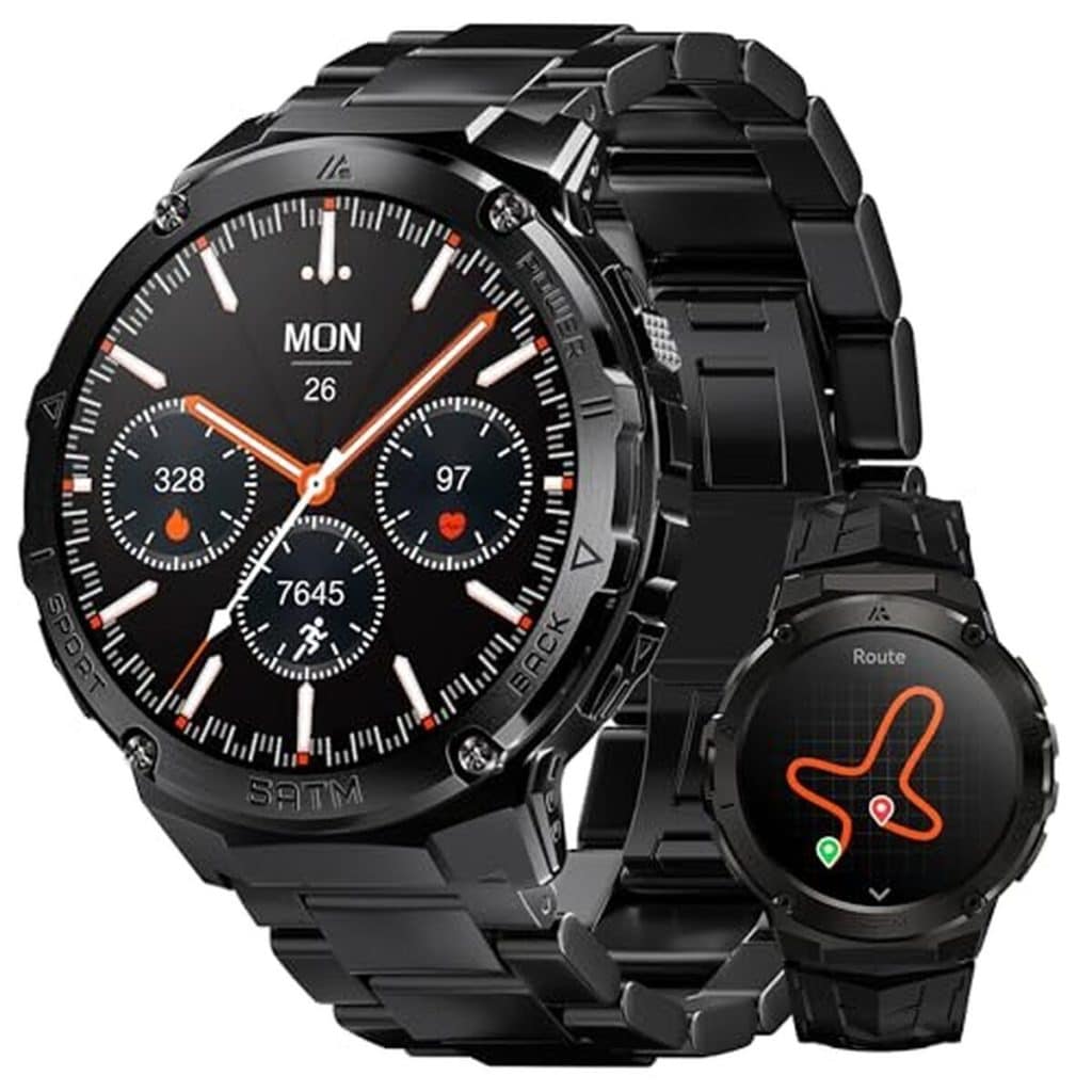 Test de la montre connectée Hidamel : gPS et batterie 480mAh