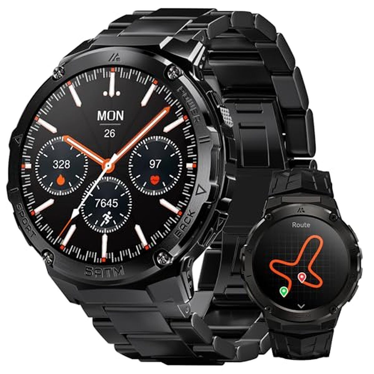 Test de la montre connectée Hidamel : gPS et batterie 480mAh