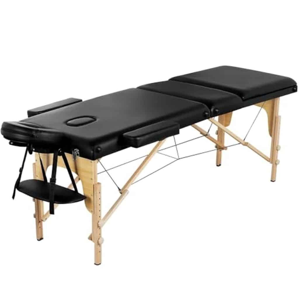 Test de la table de massage pliable Yaheetech : professionnelle et portable