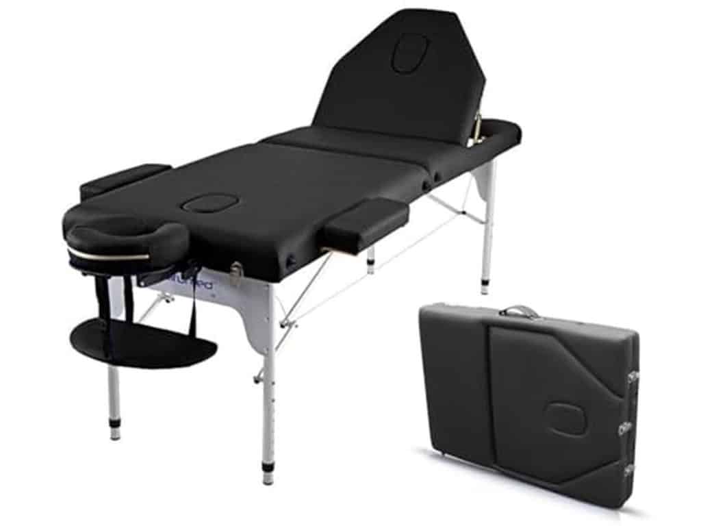 Test de la table de massage pliante Quirumed Elite en aluminium : confort et légèreté