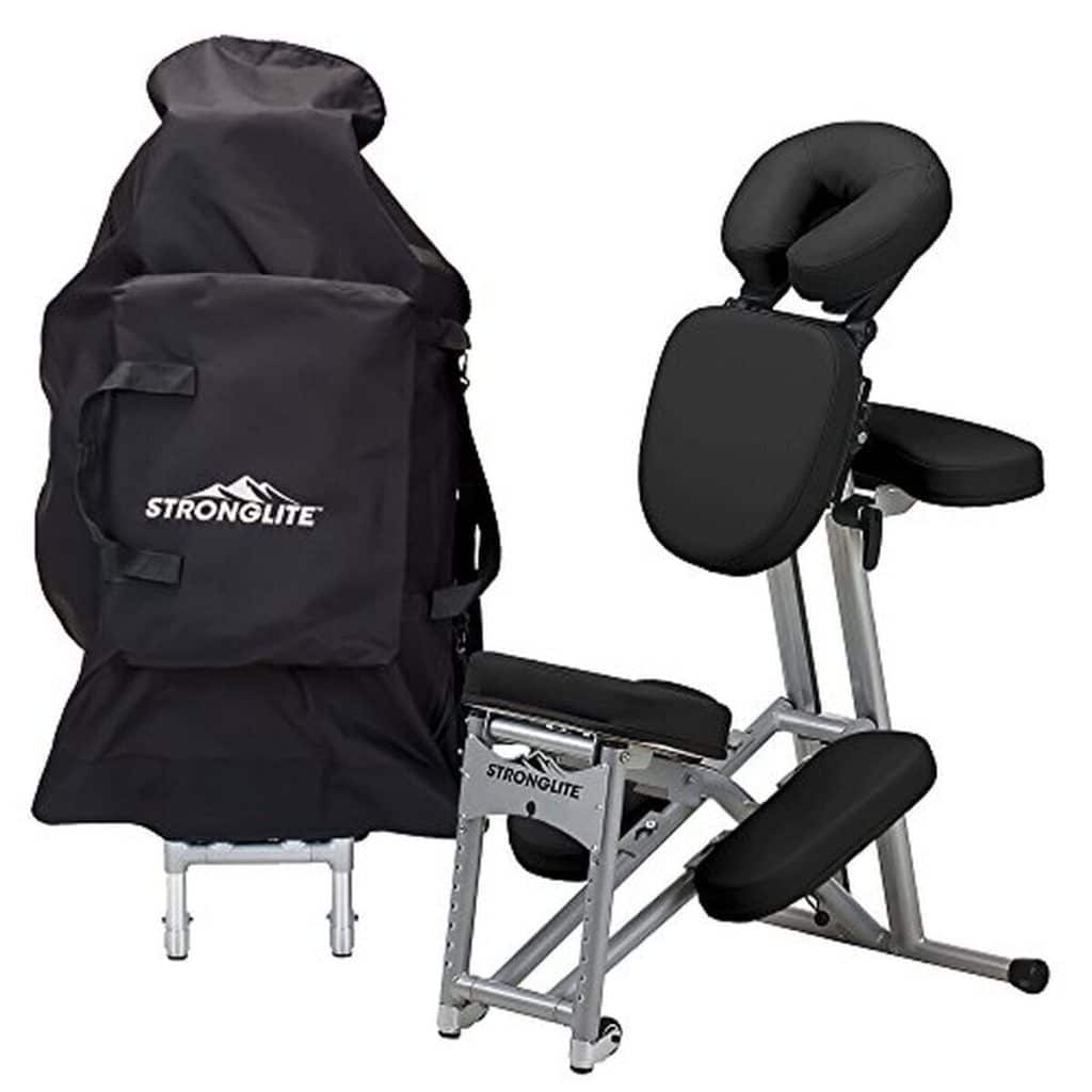 Test du fauteuil de massage portable Stronglite Ergo Pro II, ultra résistant et léger