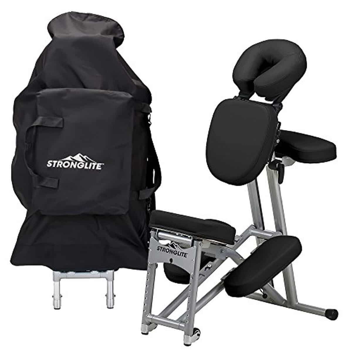 Test du fauteuil de massage portable Stronglite Ergo Pro II, ultra résistant et léger