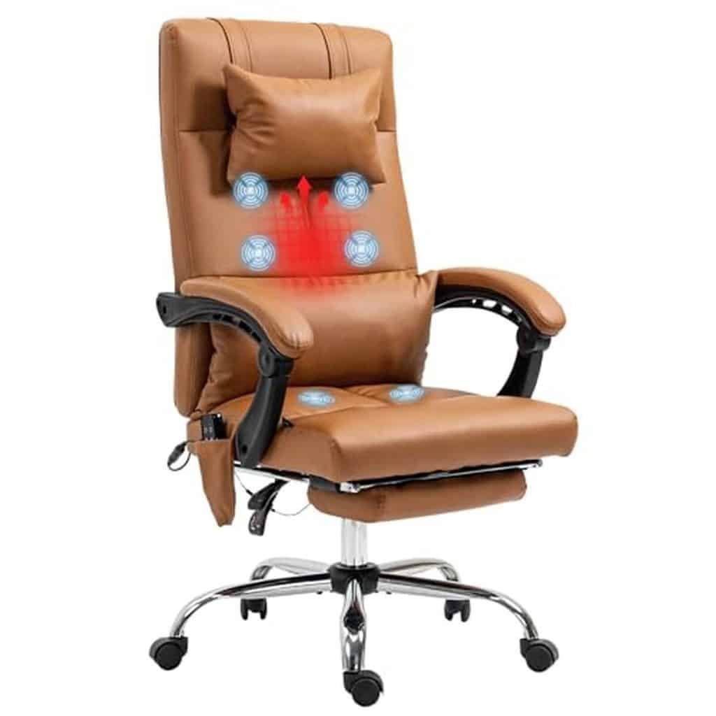 Test du fauteuil de massage Vinsetto pour bureau