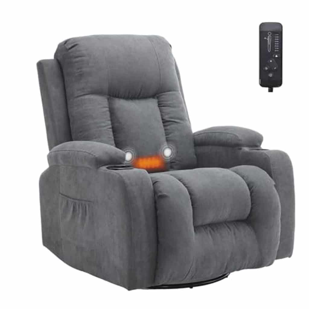 Test du fauteuil relax électrique LEADZM : massage et inclinaison manuelle