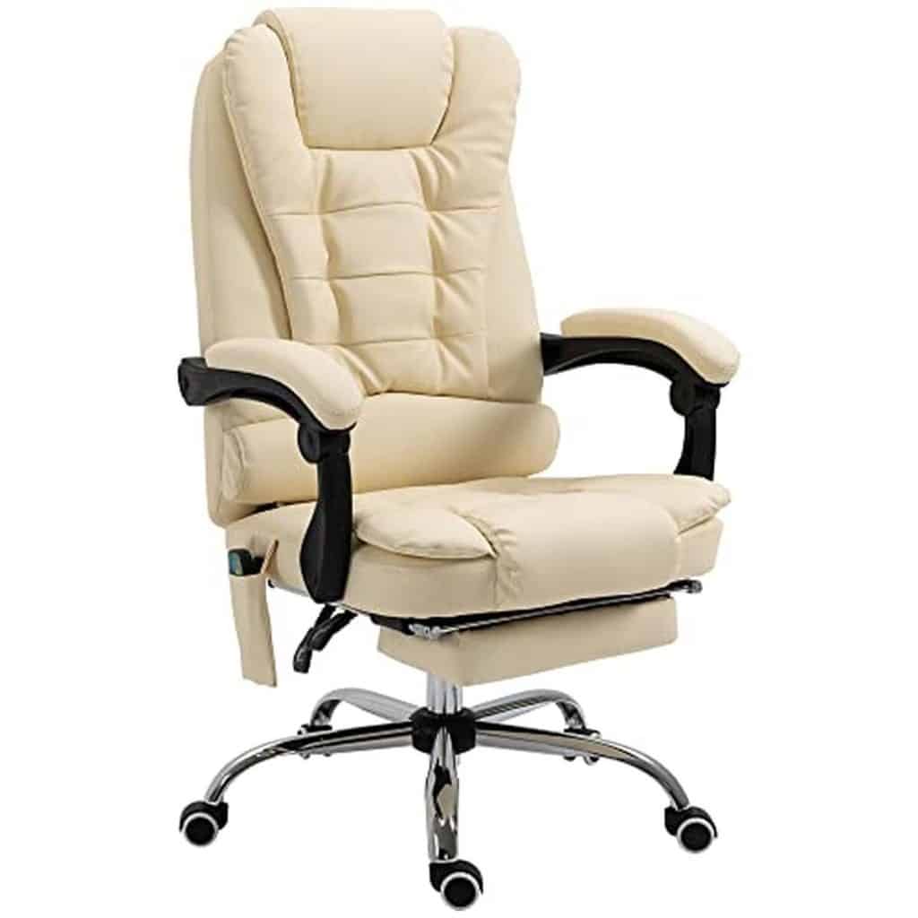 Test : fauteuil de massage ergonomique Vinsetto, pivotant et vibrant