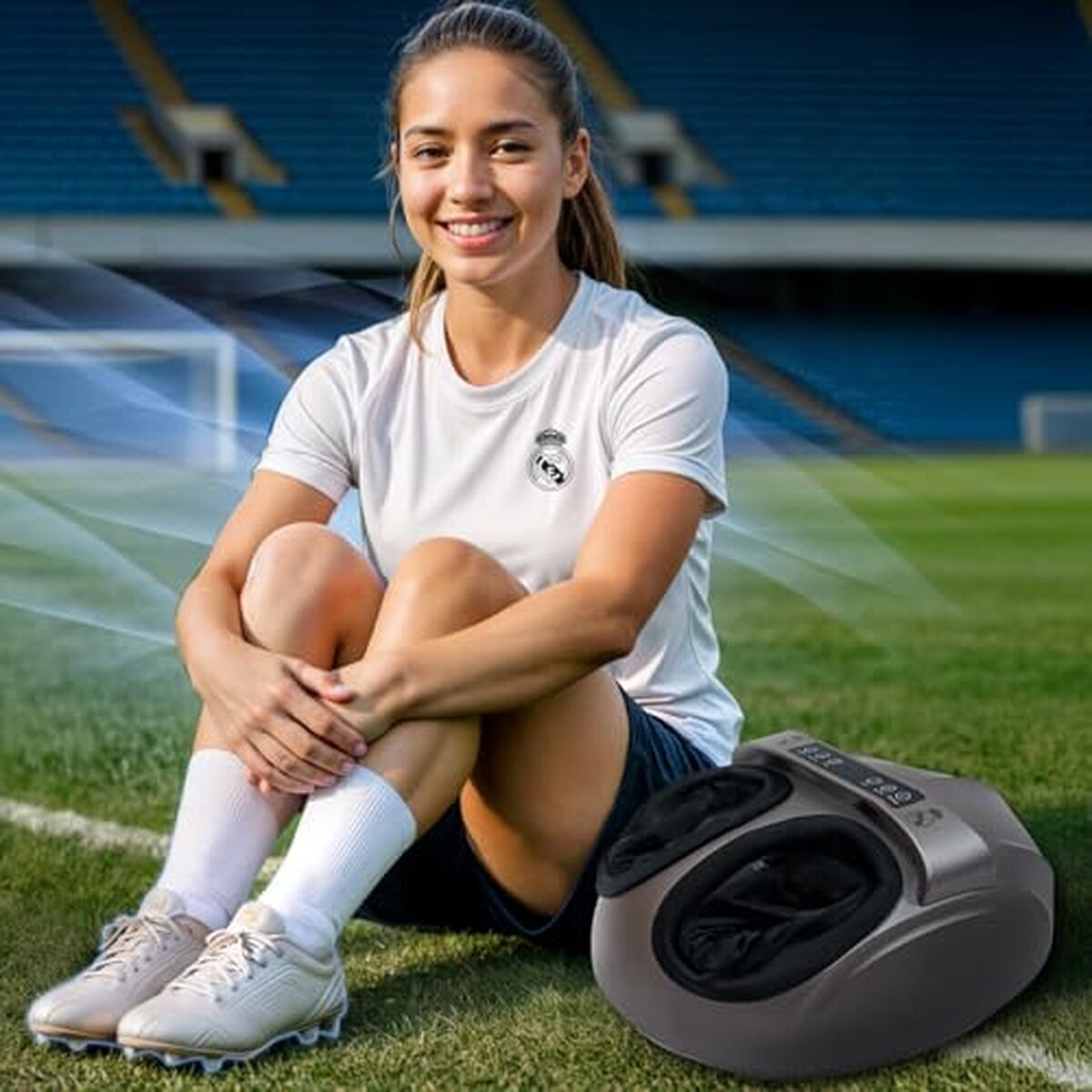 Test : masseur électrique RM Comfort du Real Madrid pour pieds fatigués