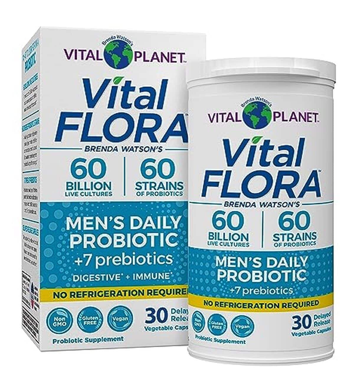 Test : vital Flora Probiotique Homme 30 capsules